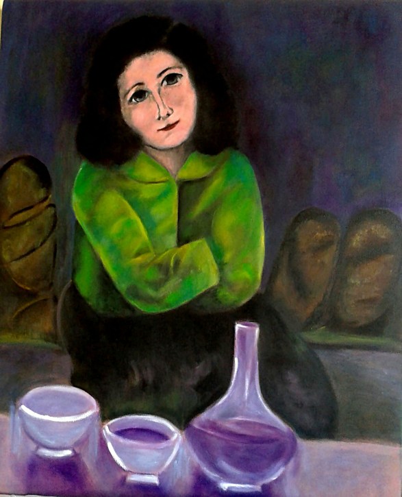 Copia "Mujer pensando" de Mª Antonia Dans